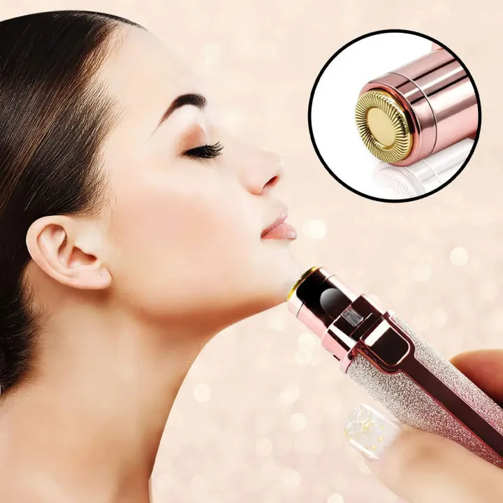 2-in-1 Rechargeable Hair Remover & Eyebrow Trimmer