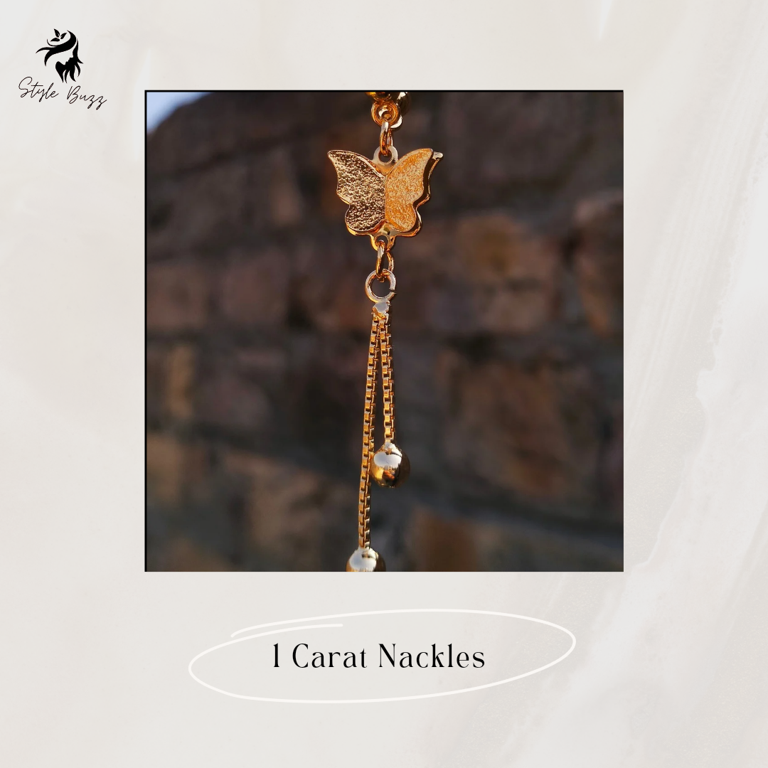 Simple  Butter flay  Neckless In European & American Style ( 1 Carat )