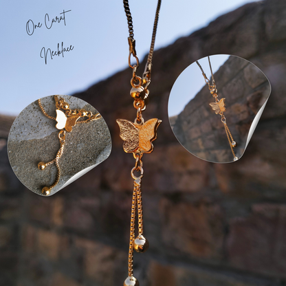 Simple  Butter flay  Neckless In European & American Style ( 1 Carat )