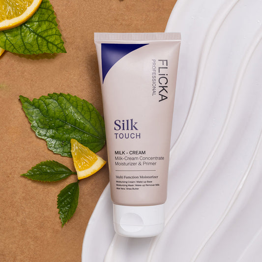 Flicka Silk Touch 3-in-1 Primer Moisturizer with SPF | Pore Blurring | Zeloramart